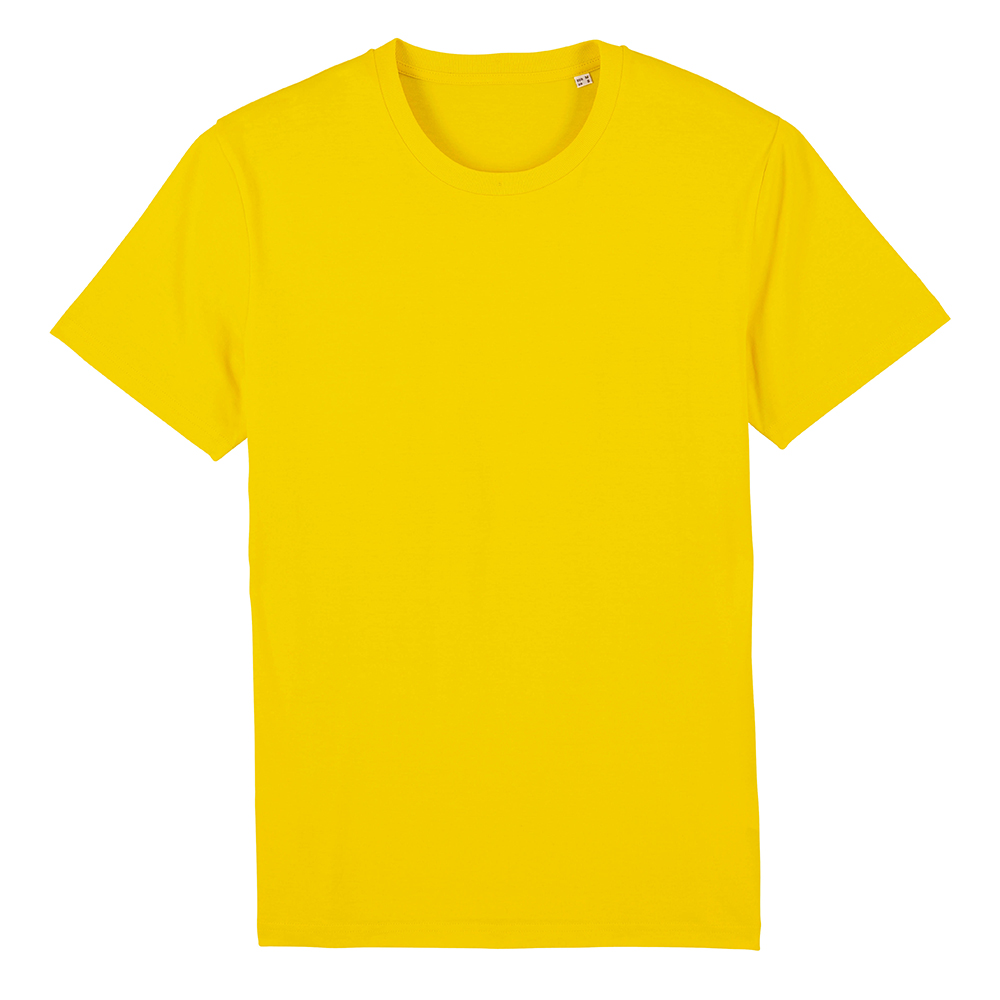 Zółty t-shirt unisex z bawełny organicznej Creator Stanley Stella