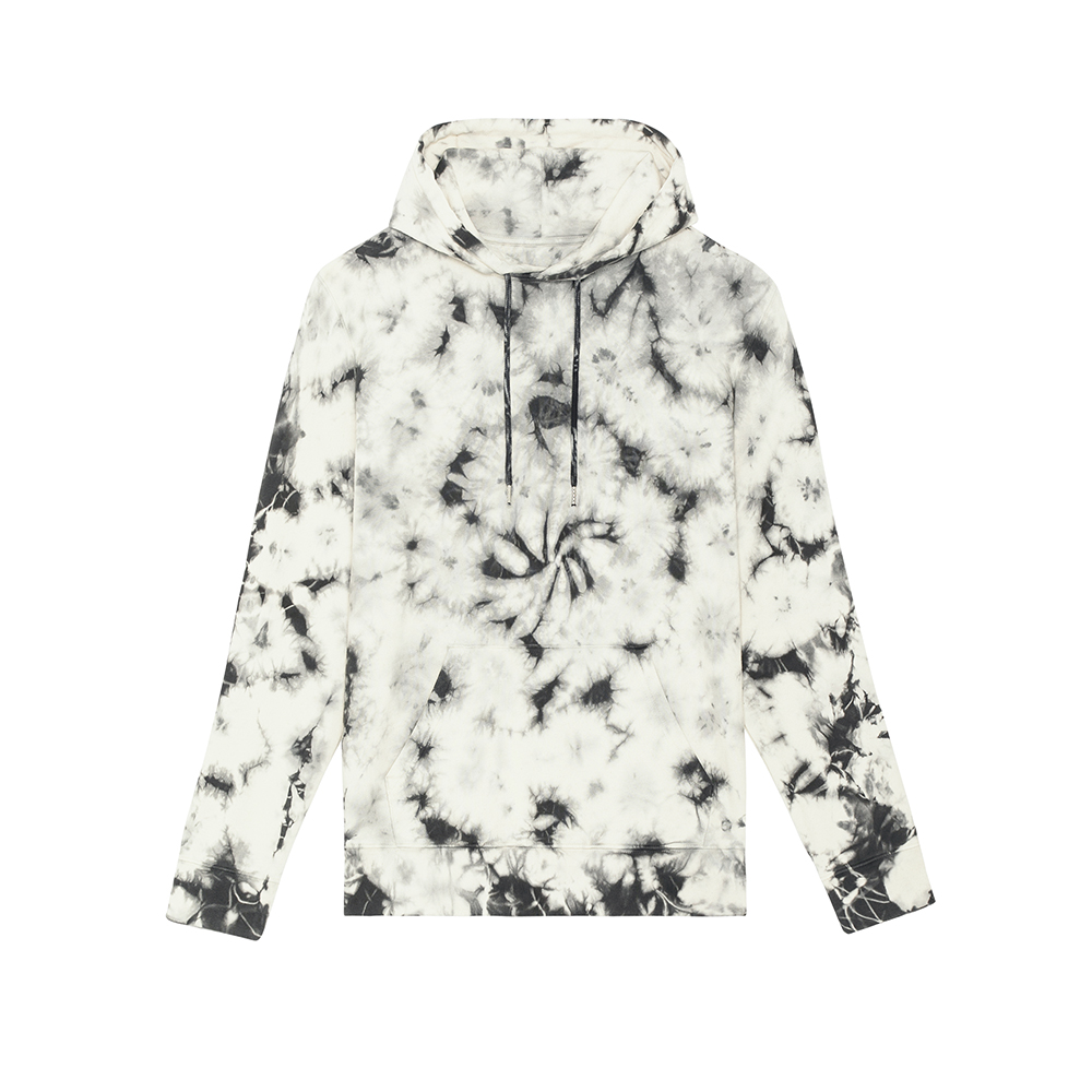 Natural Raw/Black - Bluza unisex Cruiser Tie and Die