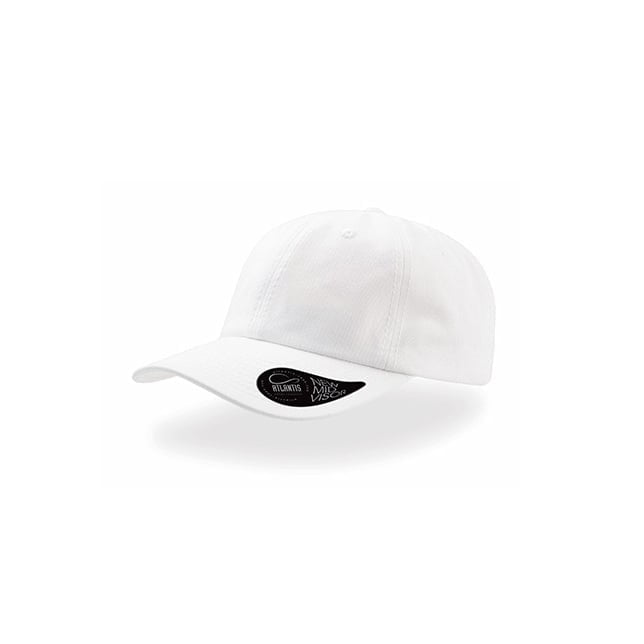 biała czapka dad hat atlantis