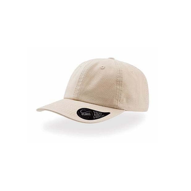 beżowa czapka dad hat atlantis