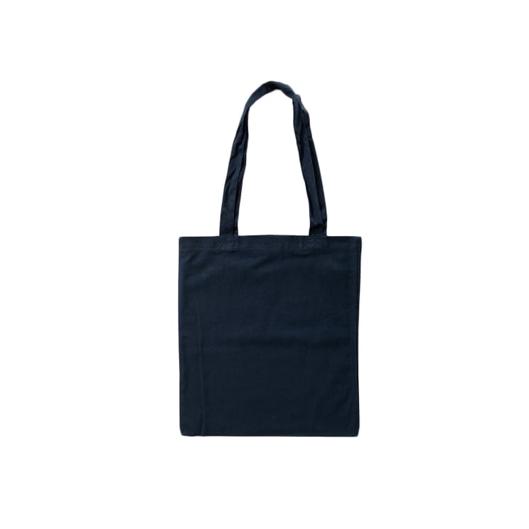 Deep Blue - Cotton bag, long handles