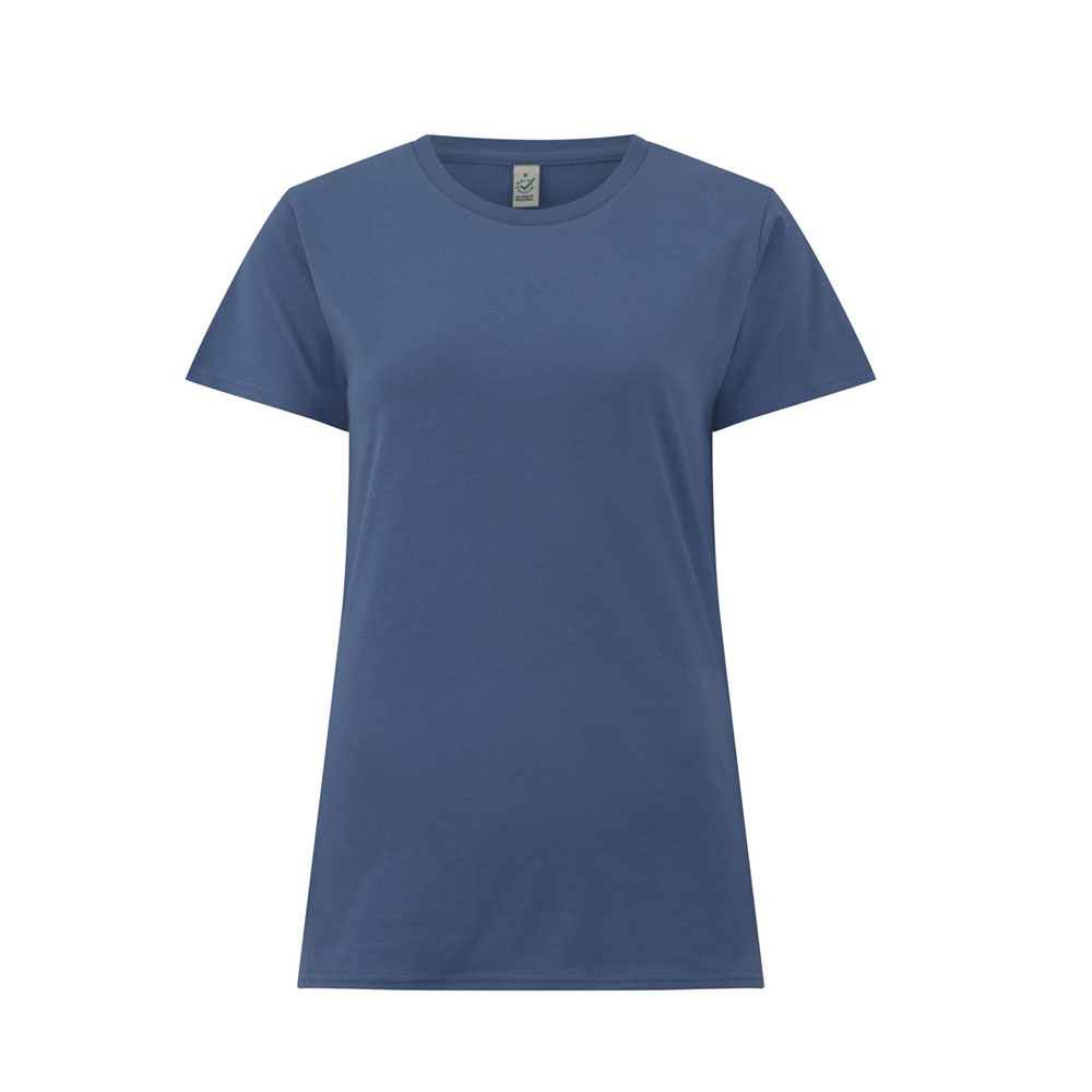 Ciemnoniebieski klasyczny t-shirt damski Continental EP02