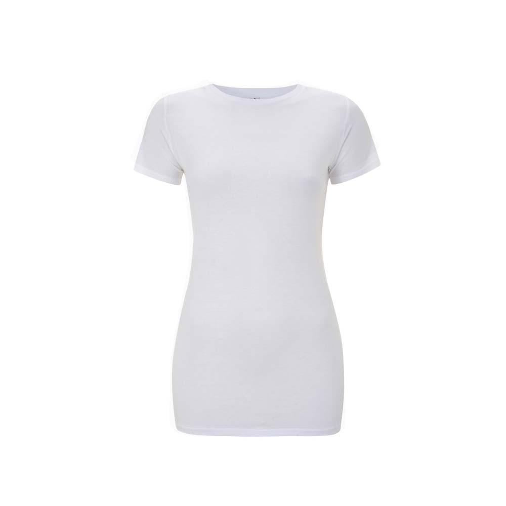 Dopasowany t-shirt damski biały Continental EP04