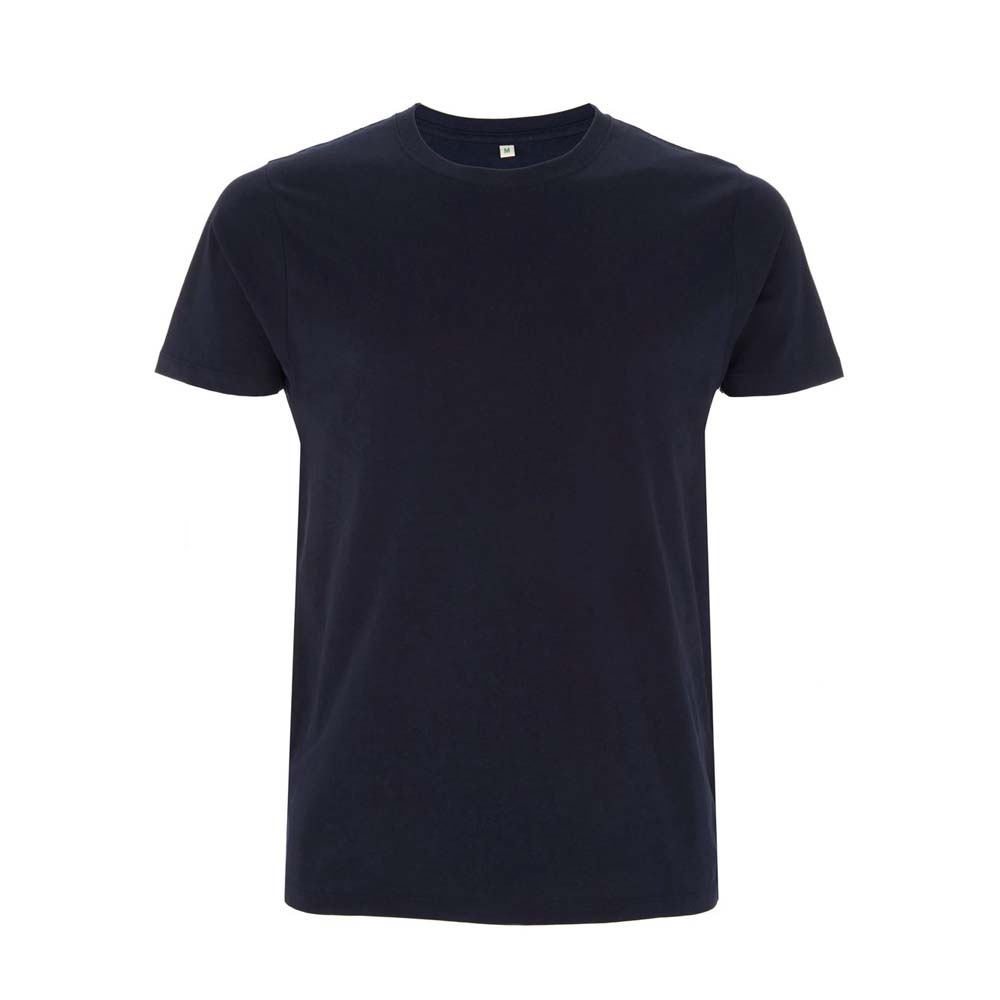 Organiczna koszulka z własnym haftem lub nadrukiem firmowym - t-shirt unisex ciemnogranatowy EP100