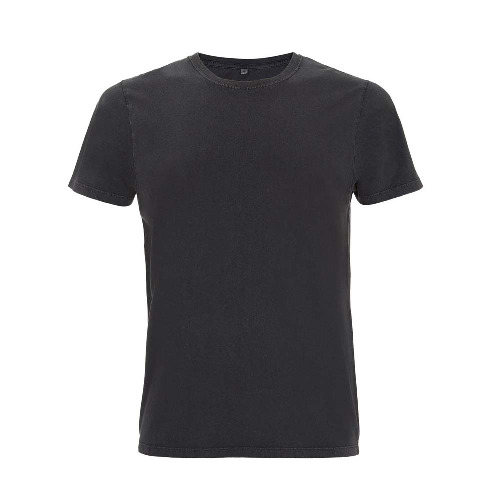 Organiczna koszulka z własnym haftem lub nadrukiem firmowym - t-shirt unisex czarny EP100