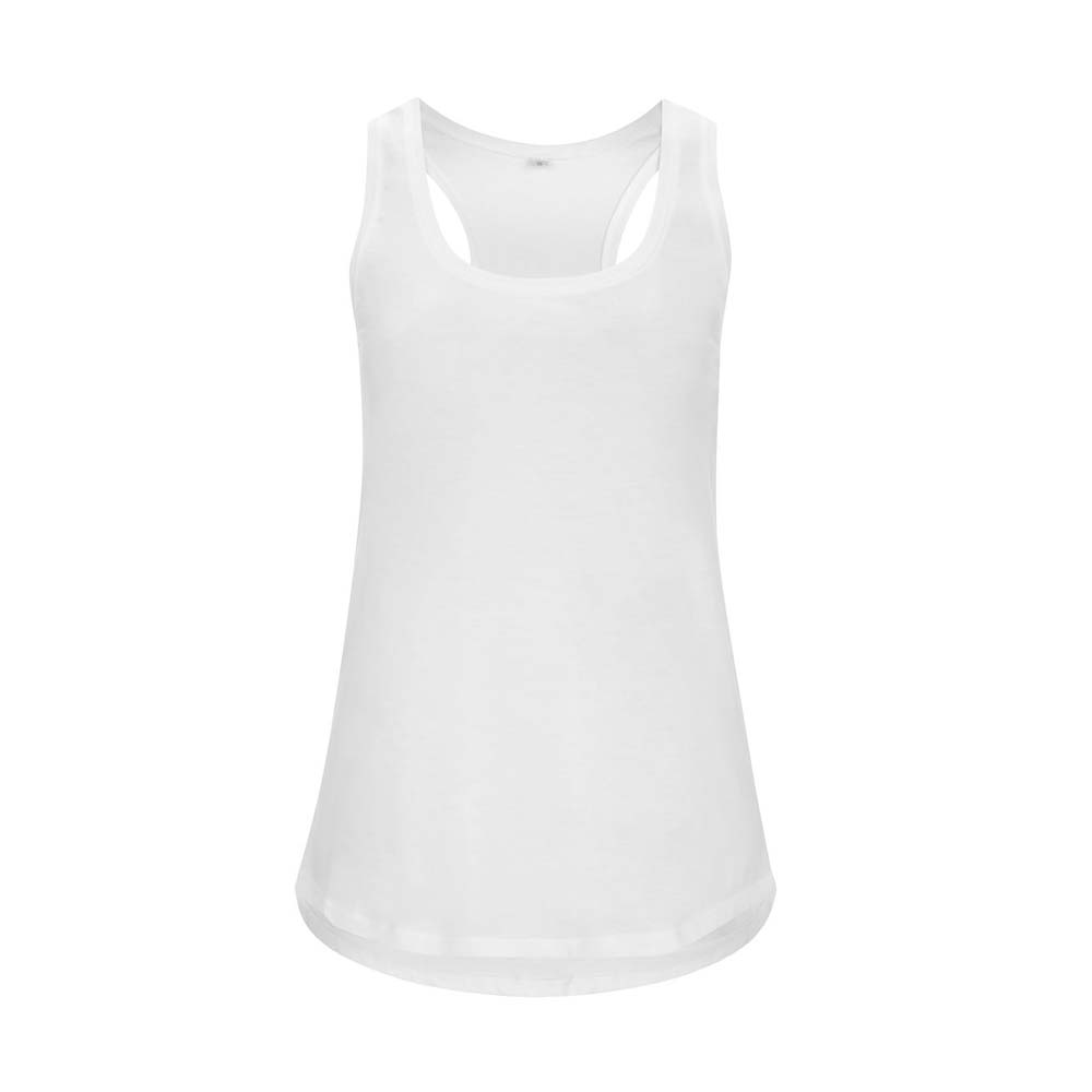 WH - White - Damski Tank Top Racerback EP17