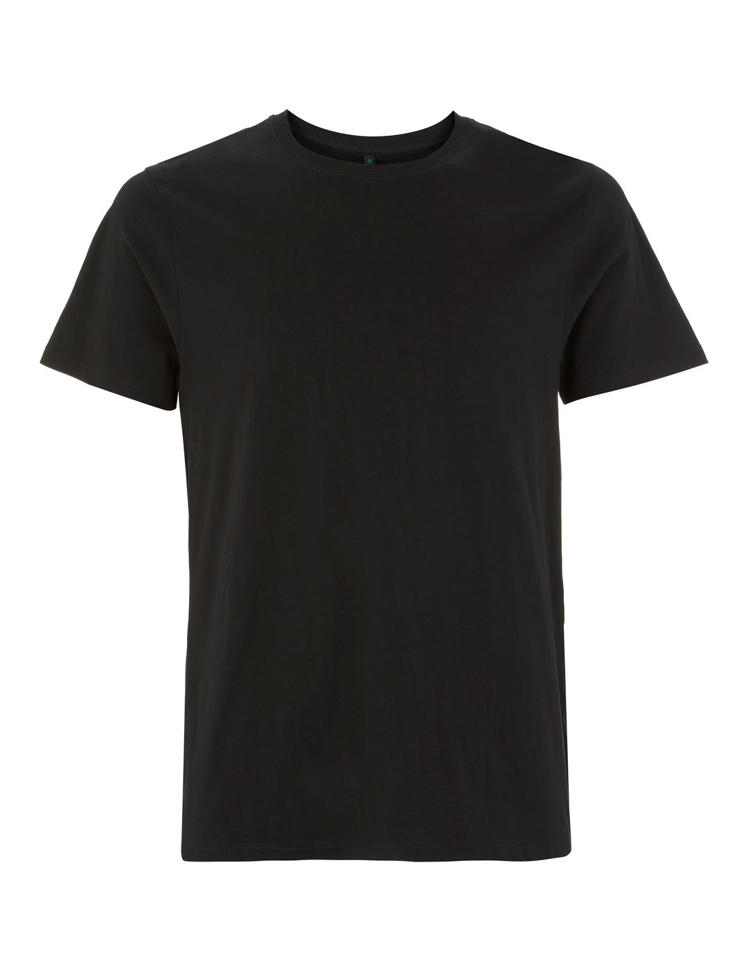 Czarny ekologiczny t-shirt unisex z własnym nadrukiem firmowym Continental Jersey t-shirt EP18