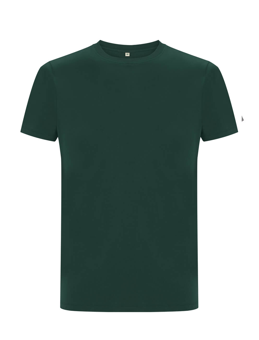Butelkowo zielony ekologiczny t-shirt unisex z własnym nadrukiem firmowym Continental Jersey t-shirt EP18