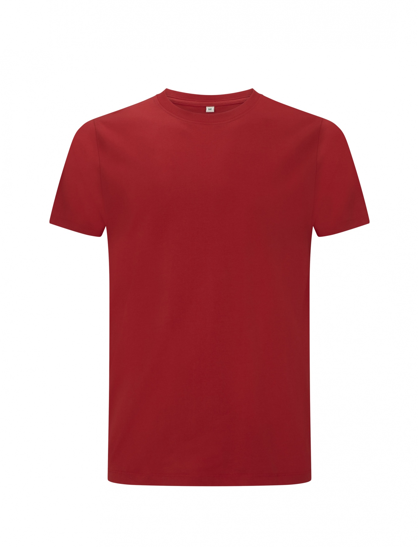Czerwony ekologiczny t-shirt unisex z własnym nadrukiem firmowym Continental Jersey t-shirt EP18