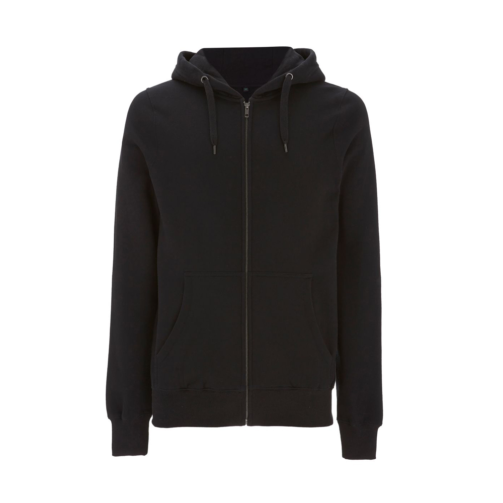 BL - Black - Bluza Unisex z Zamkiem Hoody EP51Z