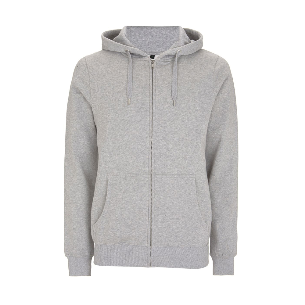 MGY - Melange Grey - Bluza Unisex z Zamkiem Hoody EP51Z