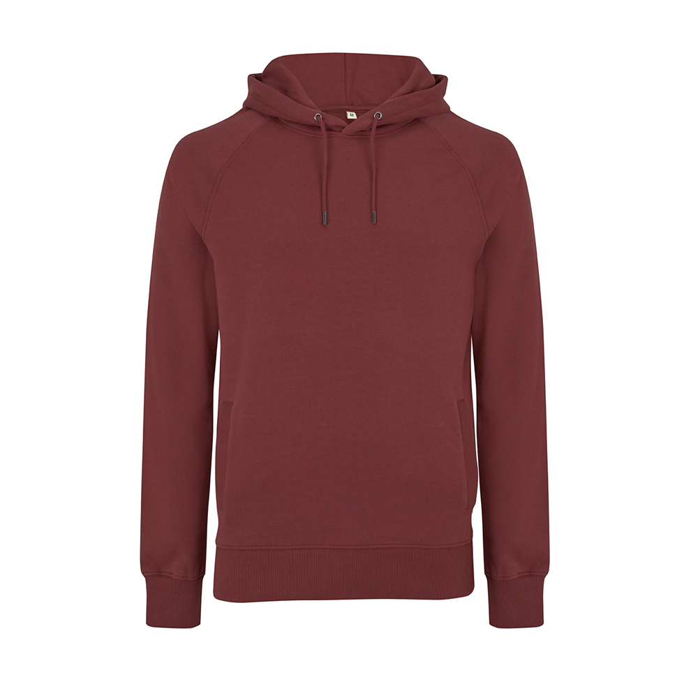 BU - Burgundy - Bluza Unisex Raglan Pullover Hoody EP61P