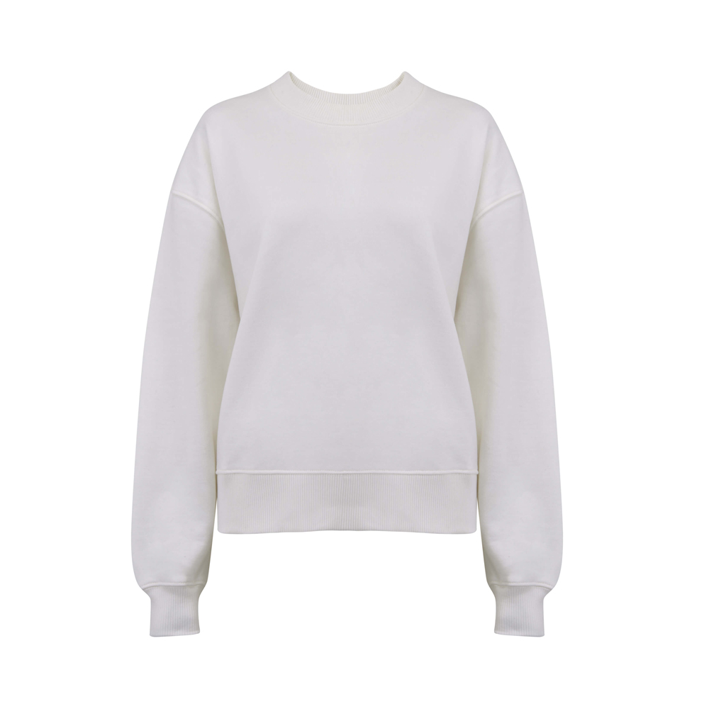 WM - White Mist - Damska Bluza Dropped Shoulder Sweatshirt EP64