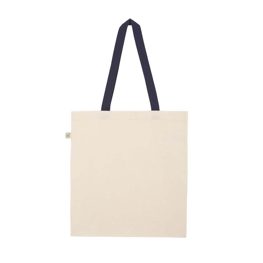 NLWH - Natural/ Navy - Torba shopper tote bag EP71