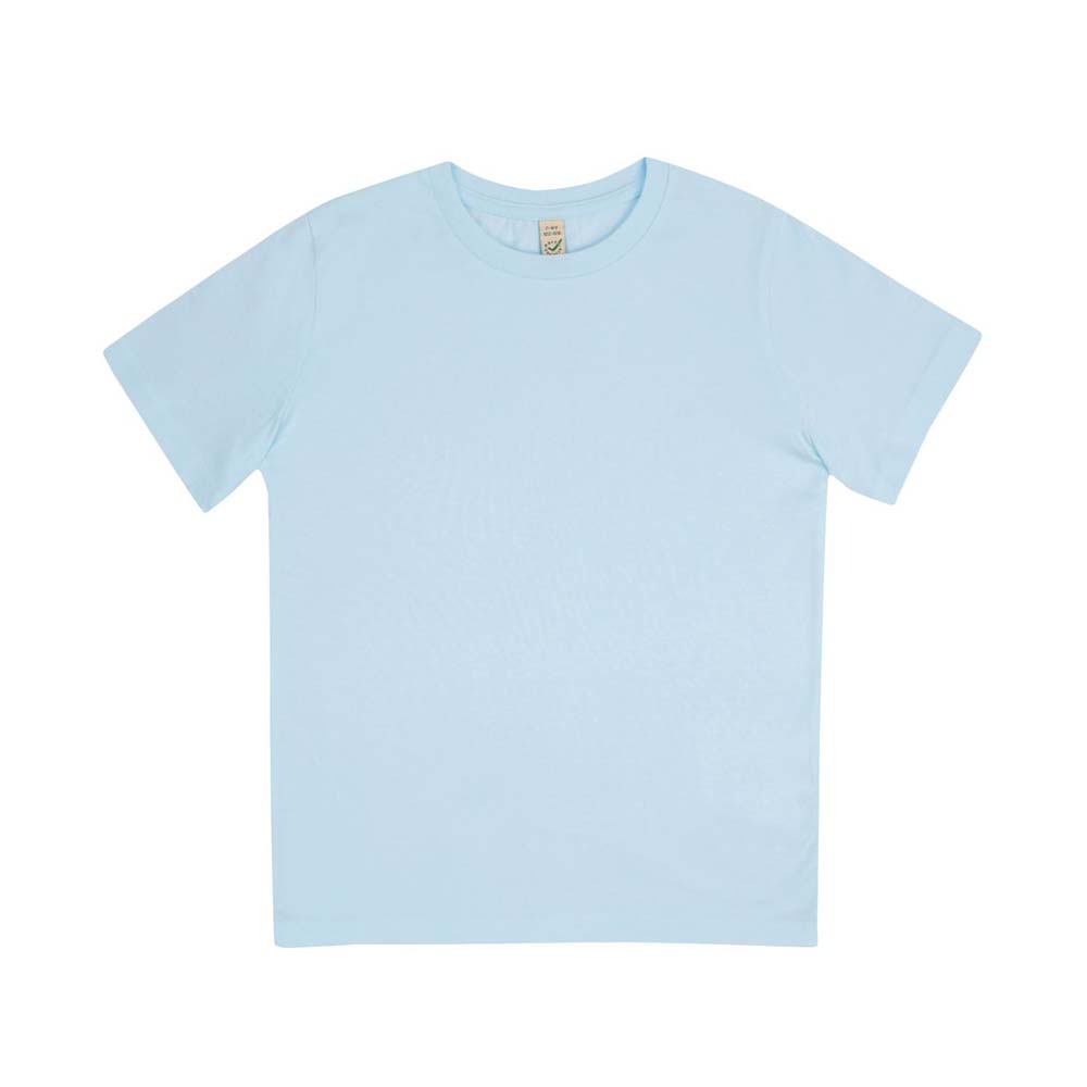 Błękitna dziecięca koszulka GOTS Classic Jersey T-shirt EPJ01