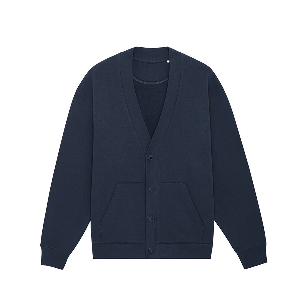 French Navy - Kardigan unisex oversize Fletcher