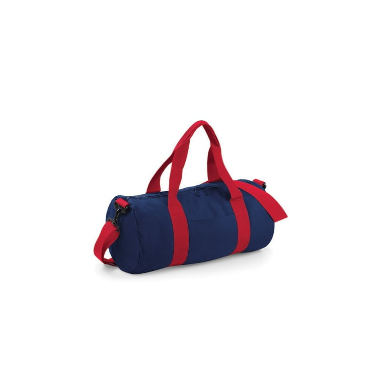 French Navy/Classic Red - Original Barrel Bag