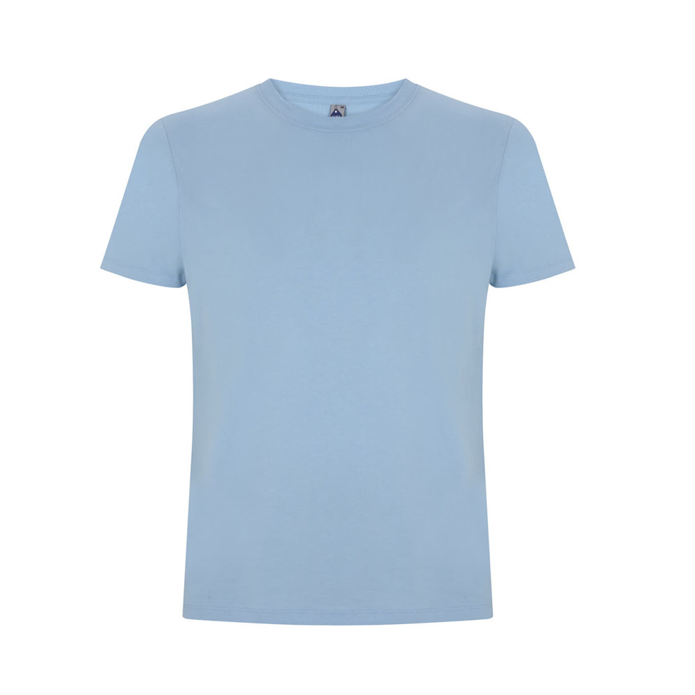 Błękitny t-shirt dla pracowników Continental unisex FS01 