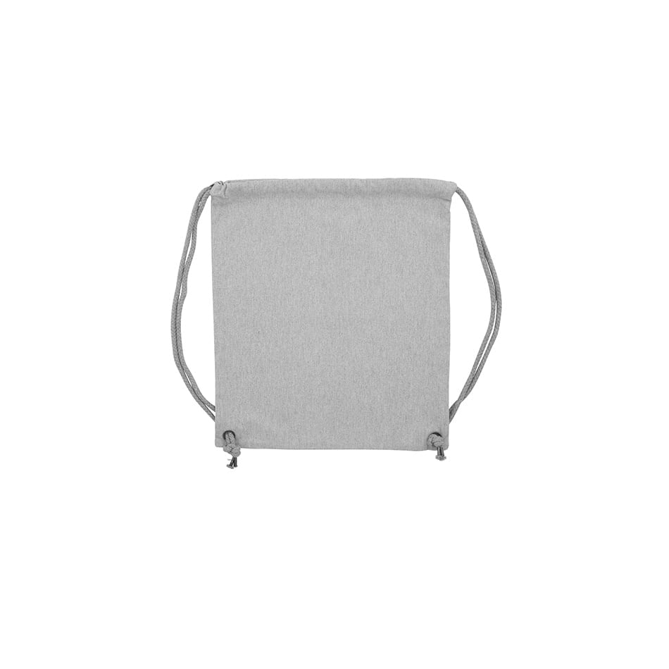 Heather Grey - Baumwolle Festival Gymsack