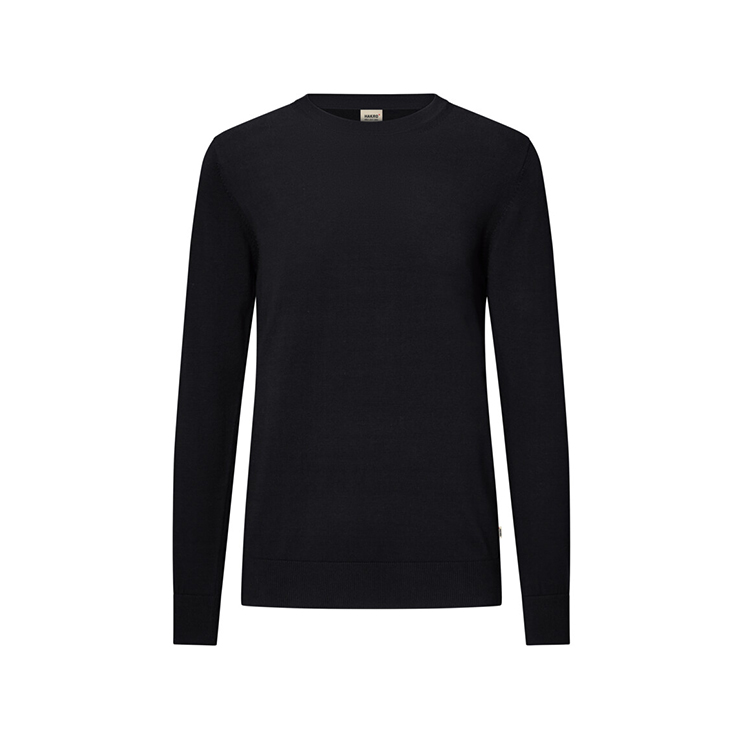 Czarny Sweter Premium Bawełna 145