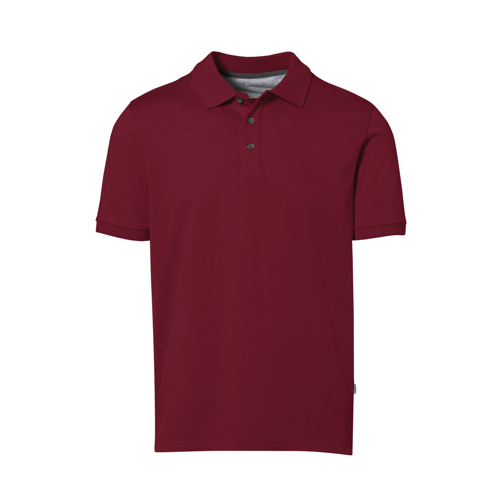 Burgundy - Męska koszulka polo Cotton Tec 814