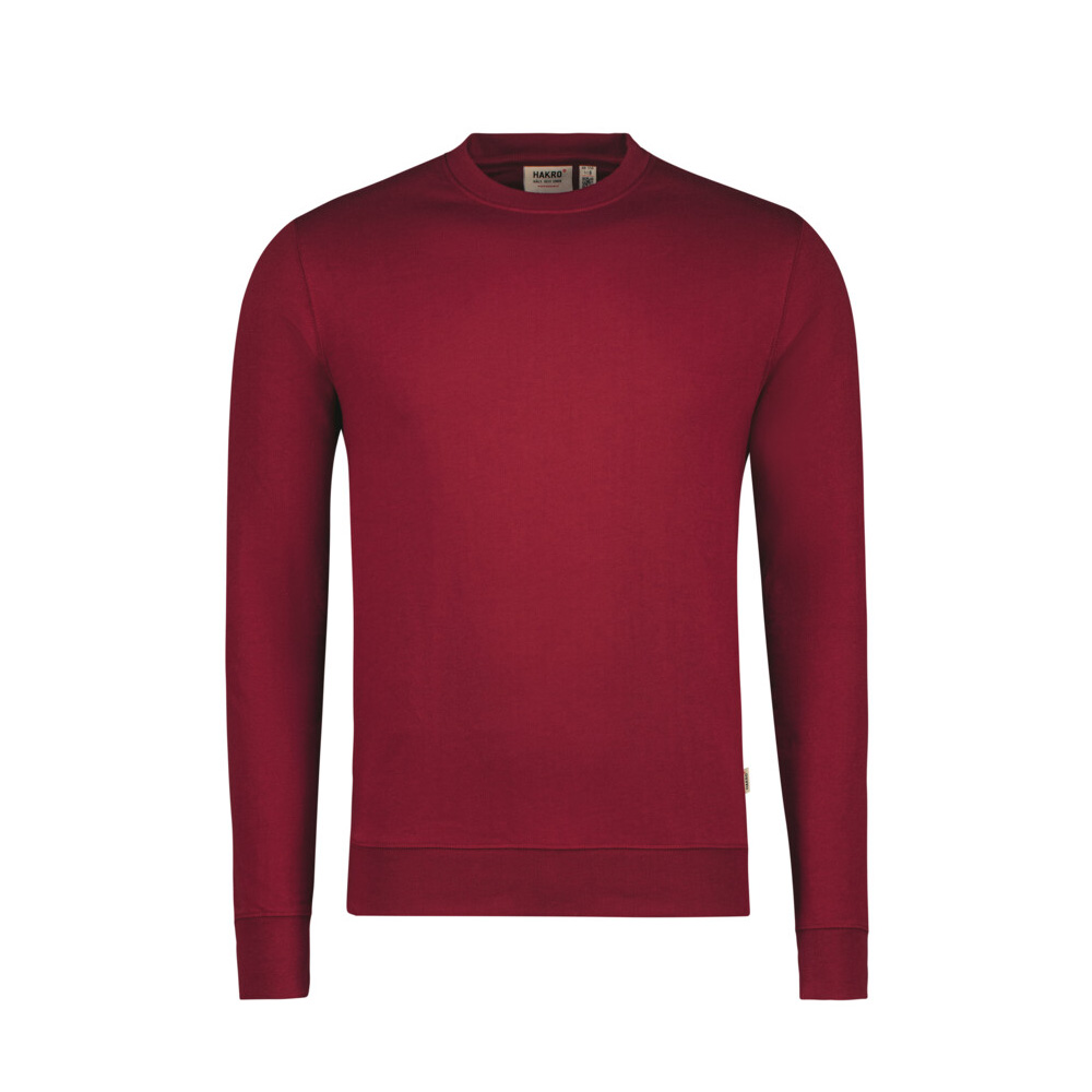 Burgundy - Bluza unisex MIKRALINAR ECO GRS 550