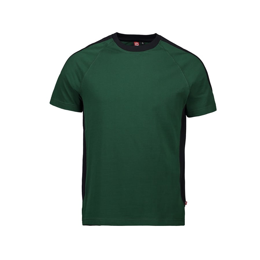 Zielona koszulka sportowa z własnym nadrukiem zespołu ID Identity 0302