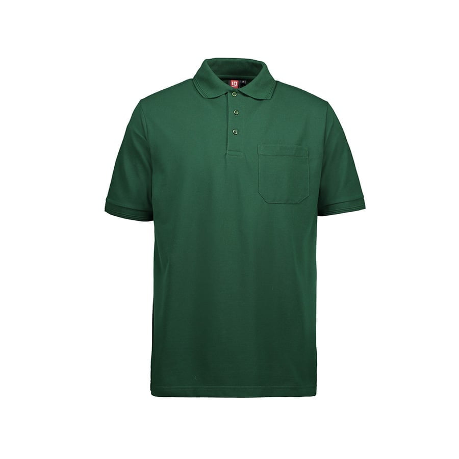 Bottle Green - Męska koszulka polo ProWear z kieszonką