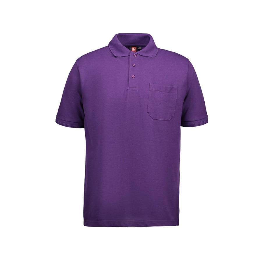 Purple - Męska koszulka polo ProWear z kieszonką