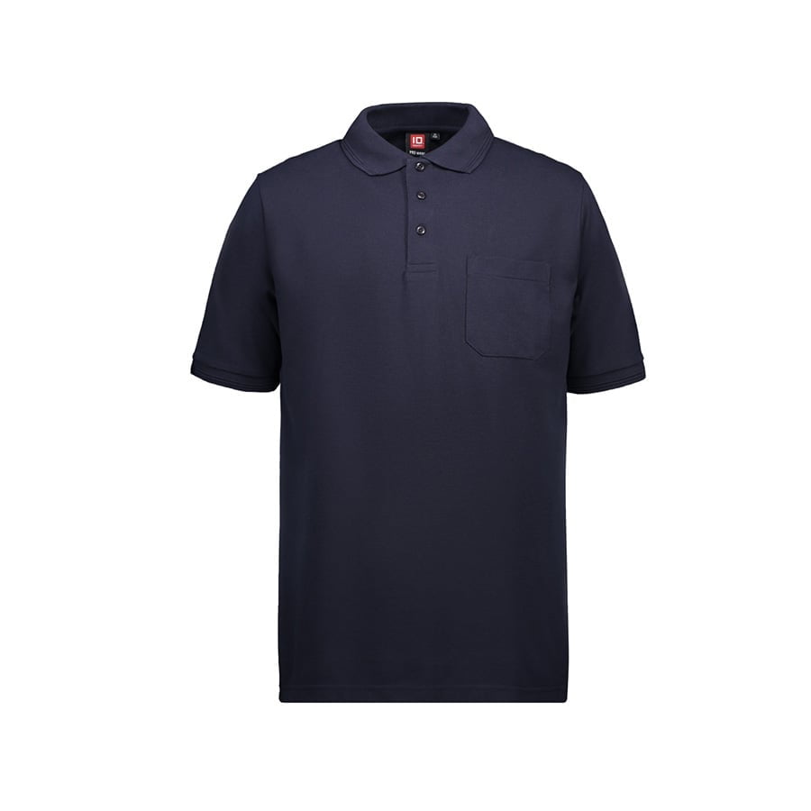 Navy - Herren Poloshirt ProWear mit Tasche