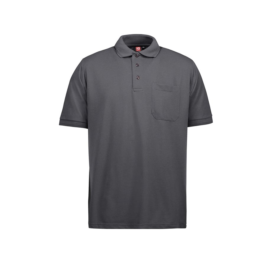 Charcoal - Męska koszulka polo ProWear z kieszonką