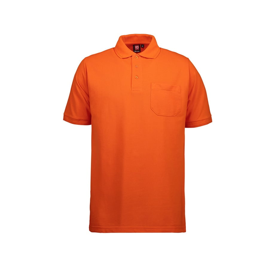 Orange - Męska koszulka polo ProWear z kieszonką