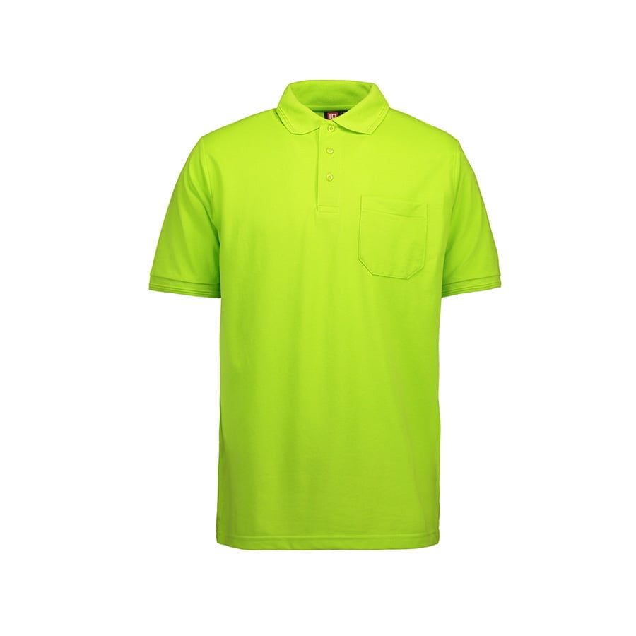 Lime - Męska koszulka polo ProWear z kieszonką