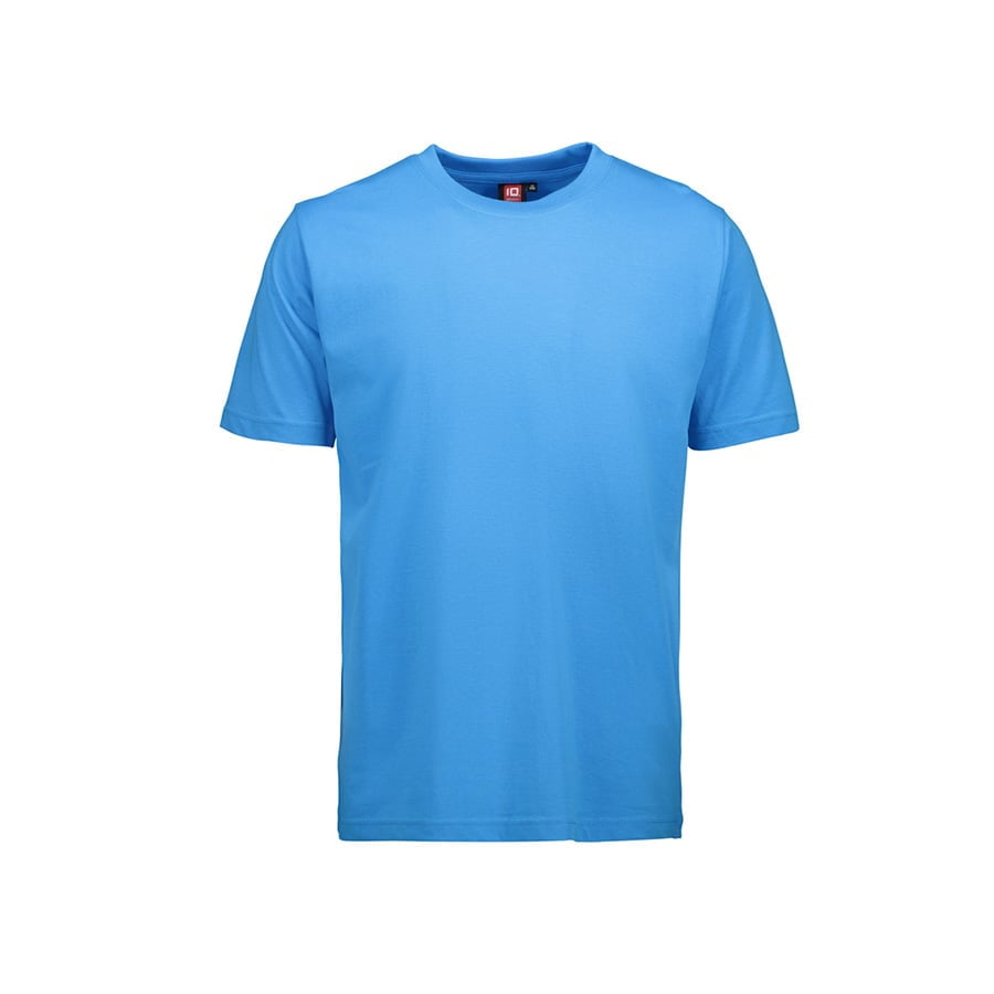 Niebieski męski t-shirt z własnym haftem hurt ID Identity 0500