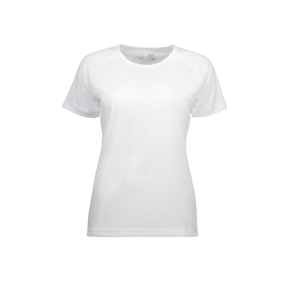 White - Damski T-shirt GAME Active 0571