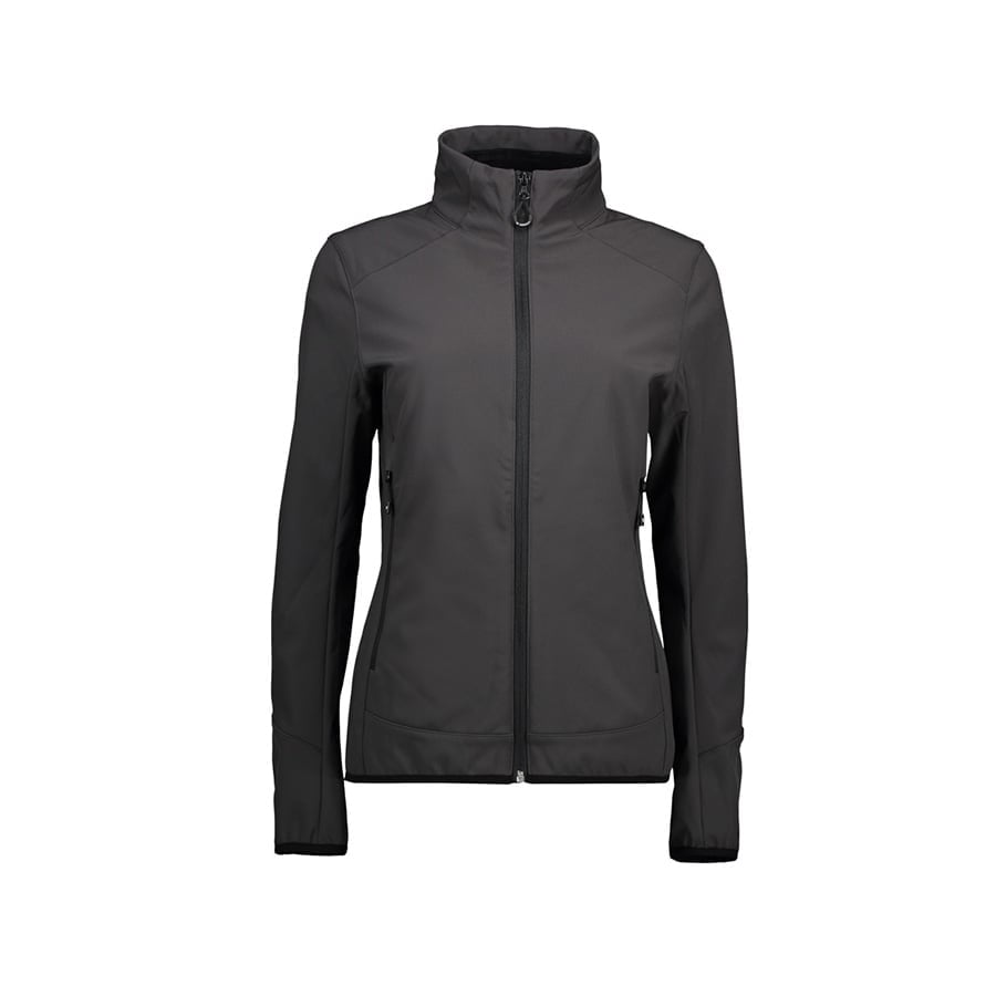 Silver Grey - Damen funktionelle Softshelljacke Klassik