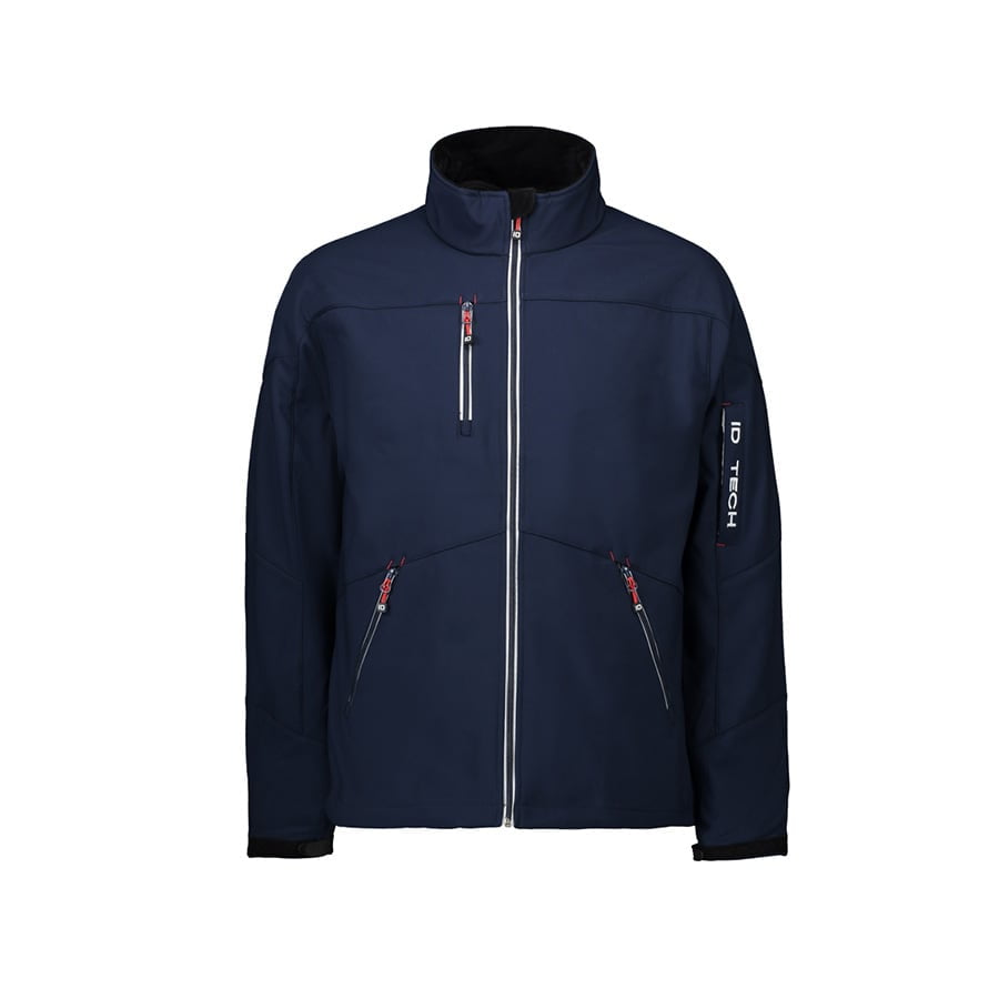 Navy - Herren Kontrast Softshelljacke