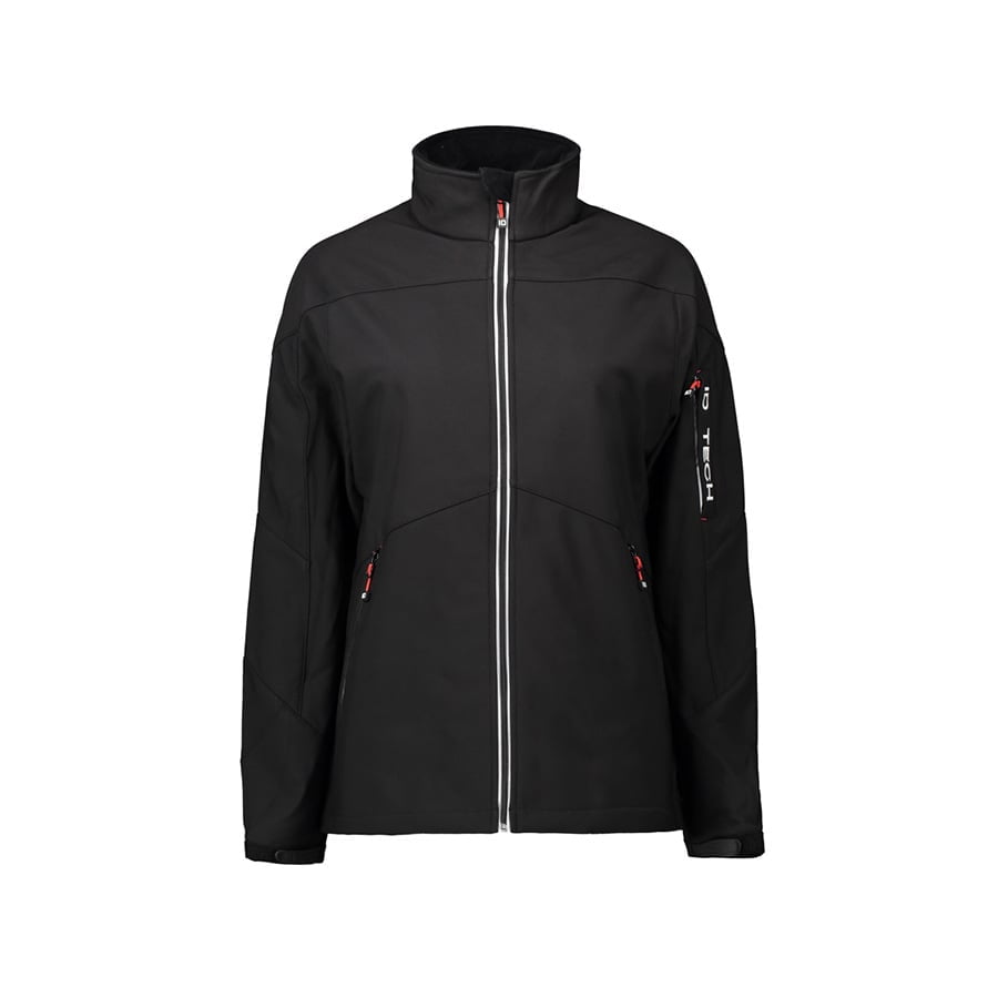 Black - Damen Kontrast Softshelljacke