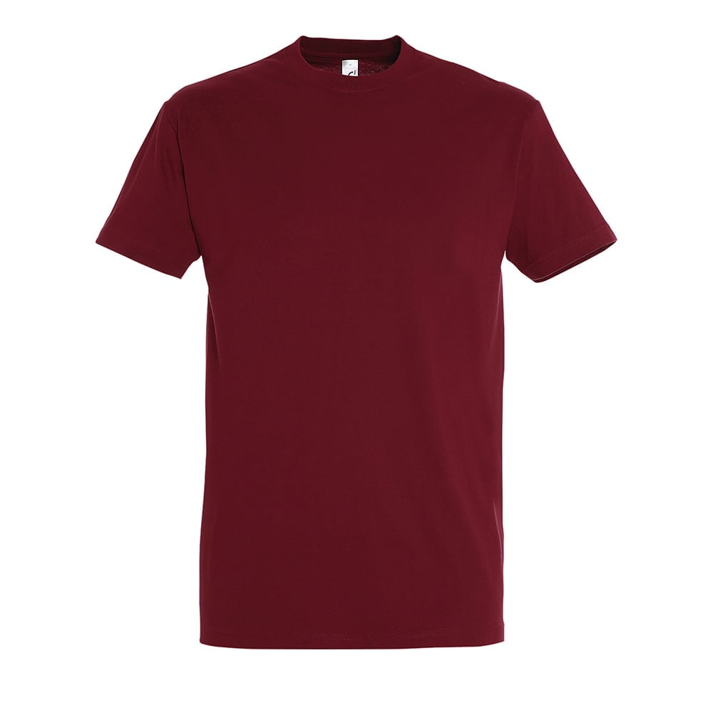 Ciemnoczerwony t-shirt Sol's  Imperial 11500