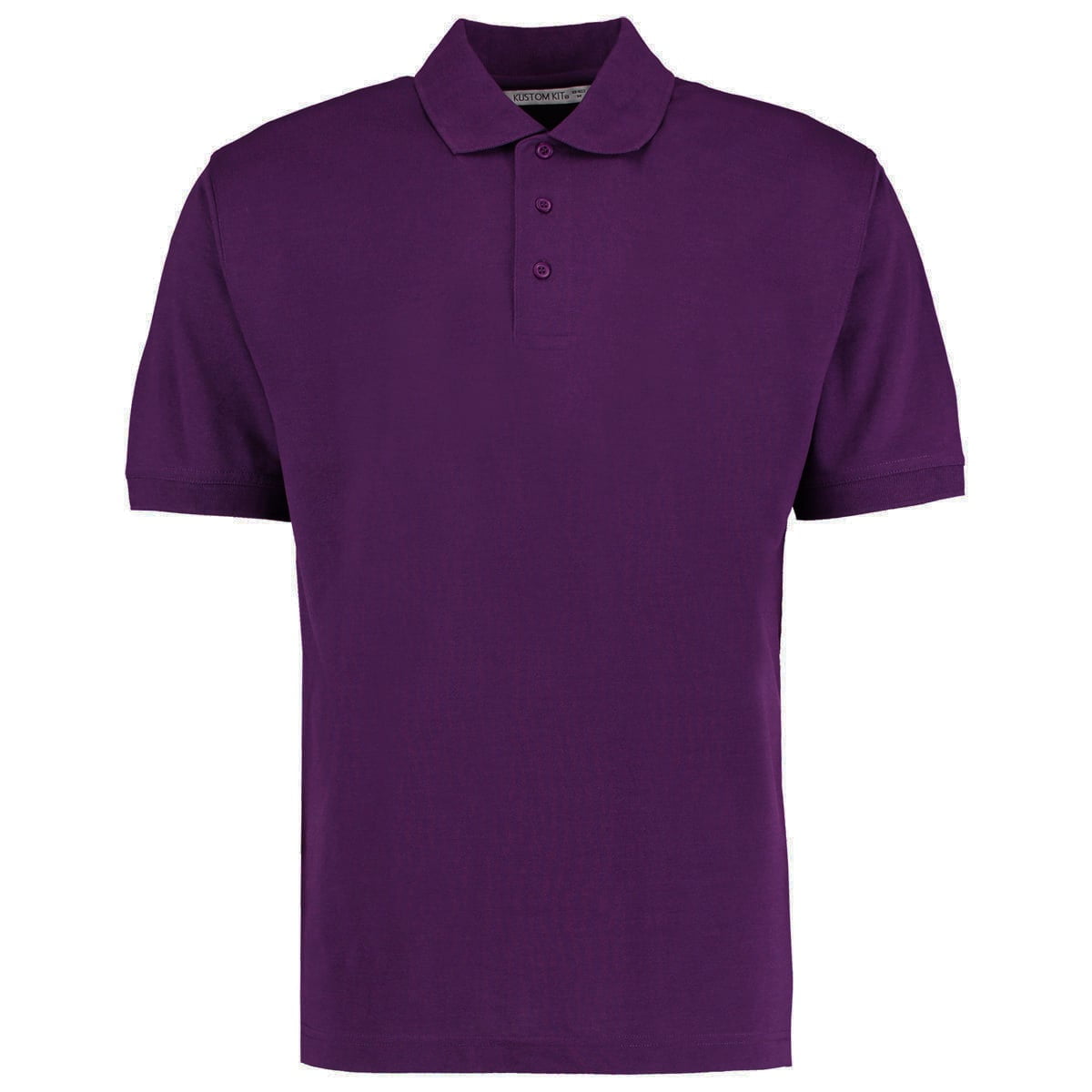 Dark Purple - Robocza koszulka polo Superwash 60°