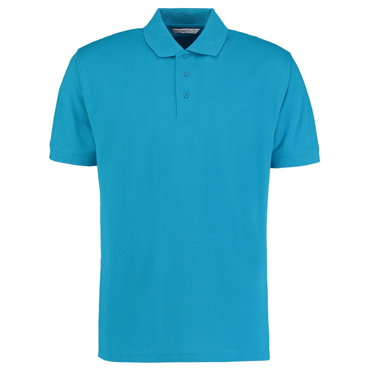 Turquoise - Robocza koszulka polo Superwash 60°