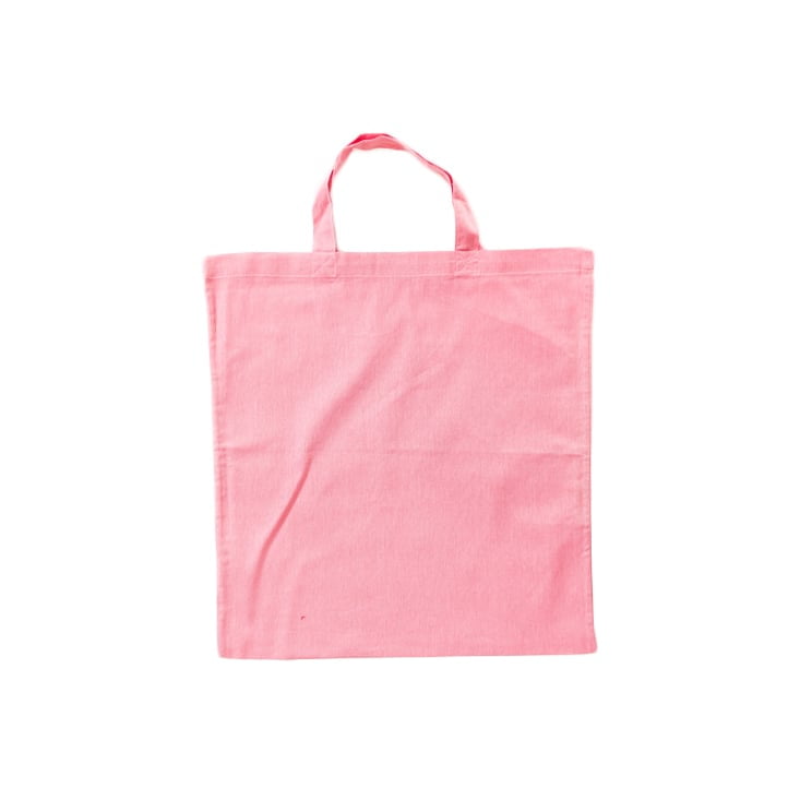 Light Rosa - Cotton bag, short handles