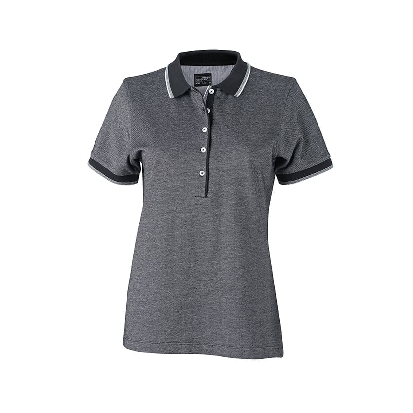 Black - Frauen Poloshirt JN703