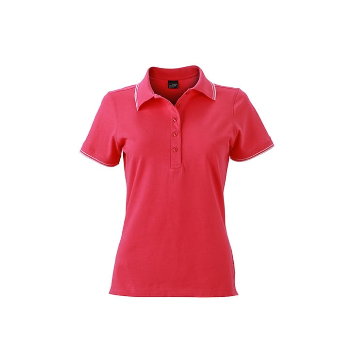 Pink - Damska koszulka polo JN985
