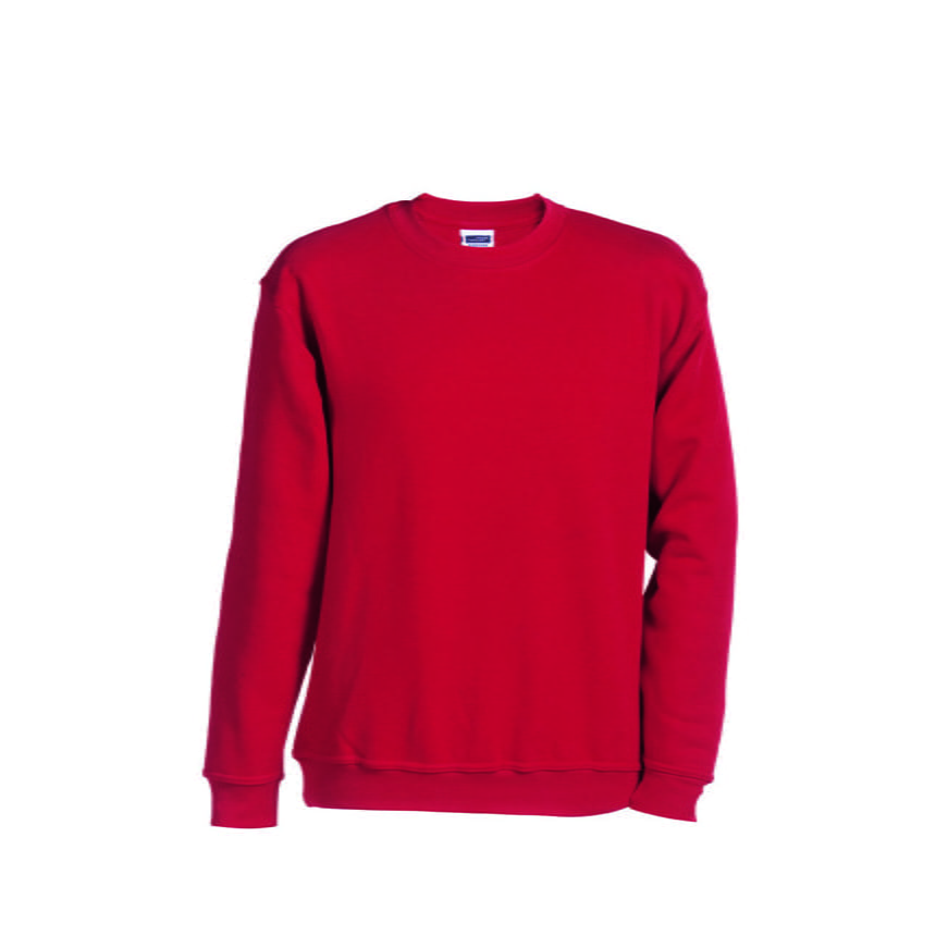 Red - Bluza Crewneck Heavy