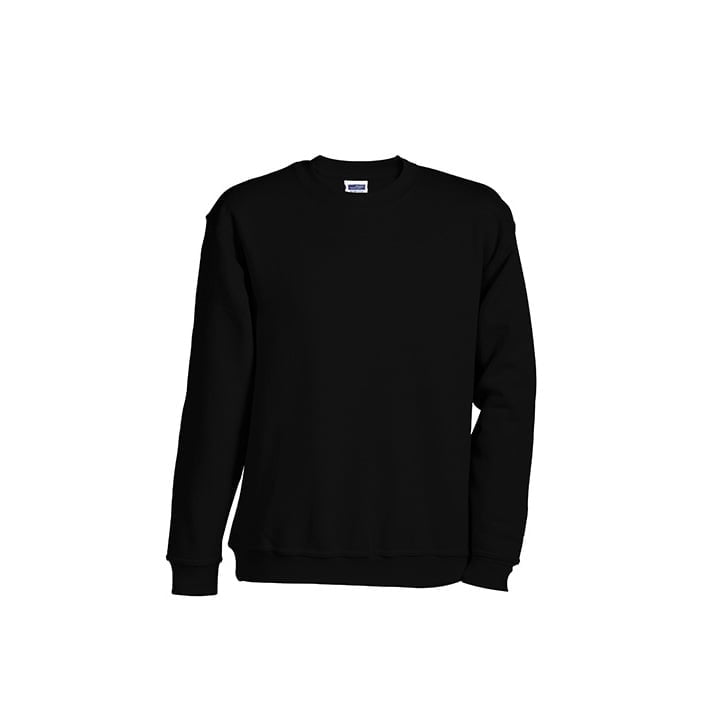 Black - Sweatshirt Crewneck Heavy