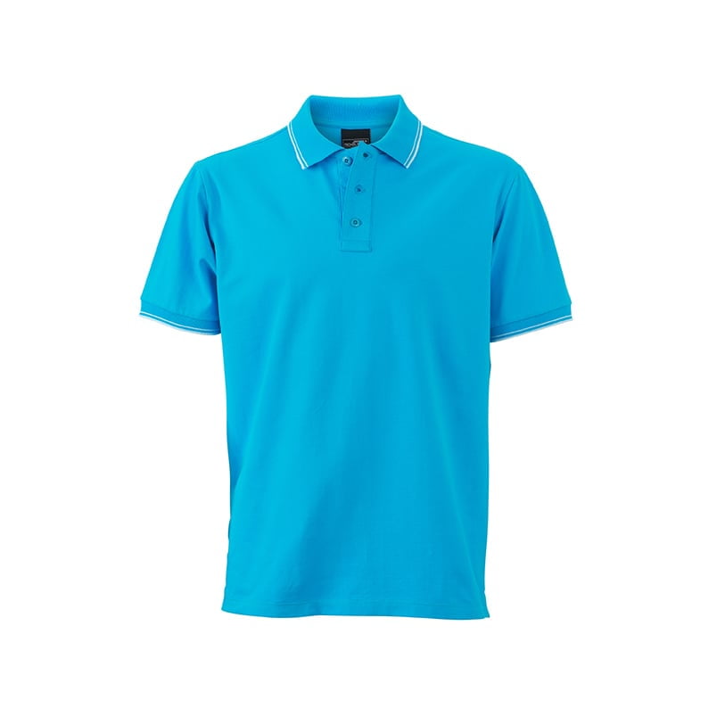 Turquoise - Męska koszulka polo JN986