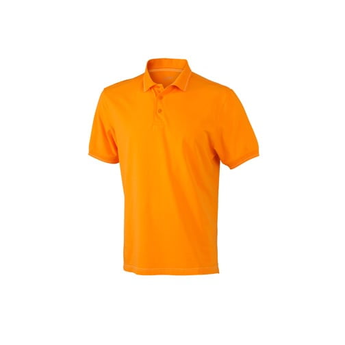 Orange - Męska koszulka polo Elastic