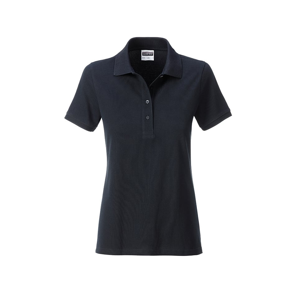 Black - Frauen Poloshirt Basic