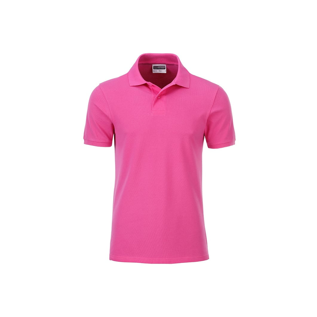 Pink - Męska koszulka polo Basic